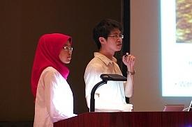 Students presented their work over the last two days of the ASSM2012